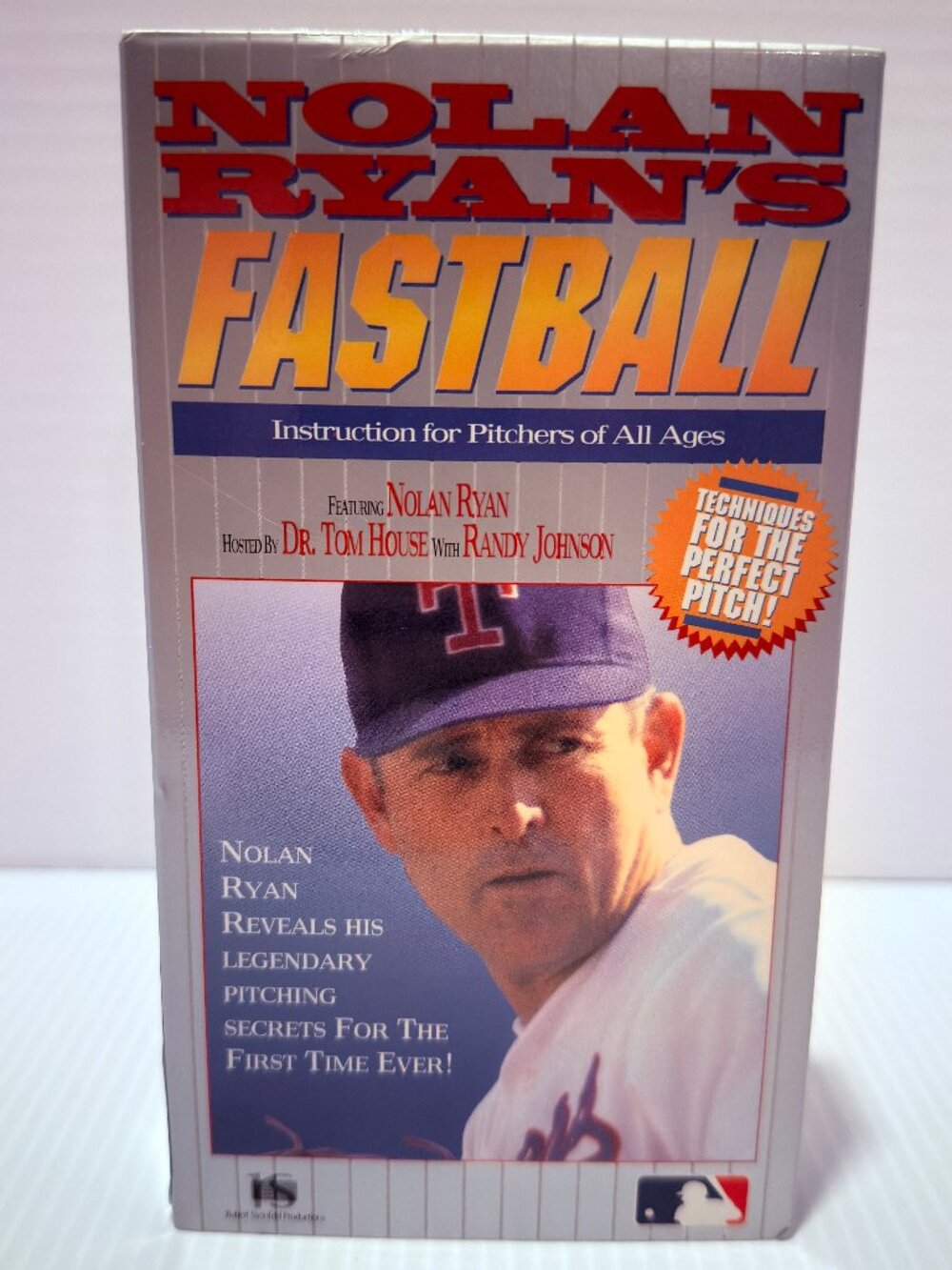 Nolan Ryan Fastball VHS Used Baseball Sports Training Pitching